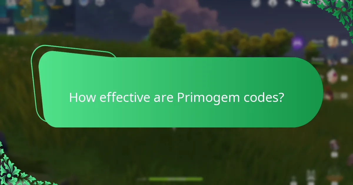 What are the historical Primogem codes?