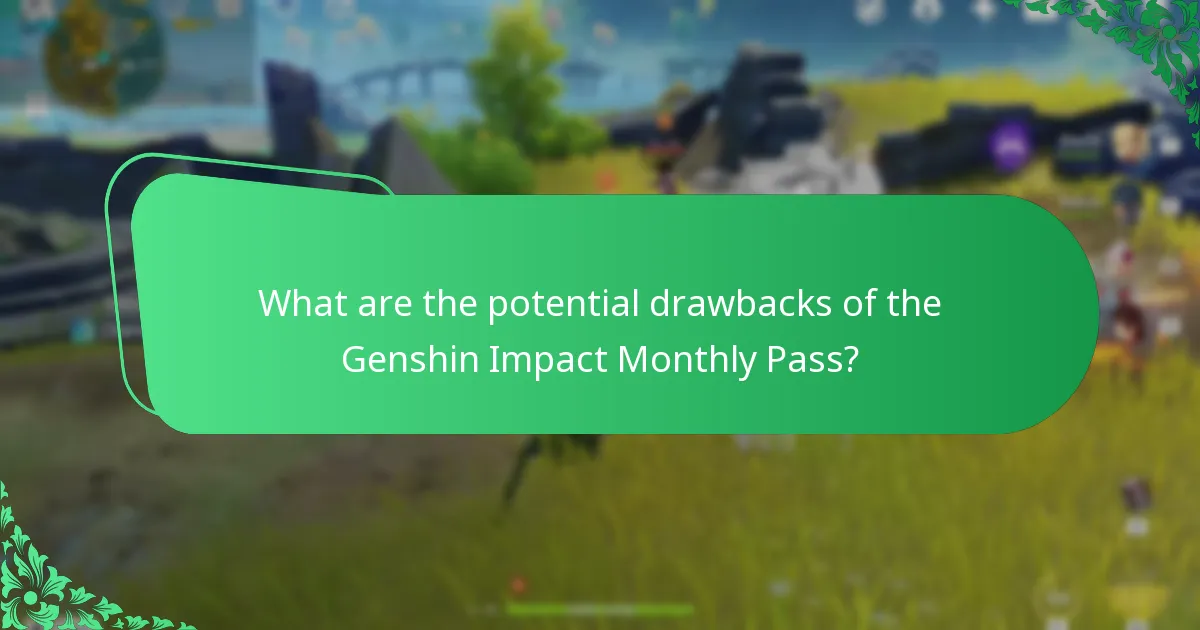 How does the Genshin Impact Monthly Pass compare to other passes?